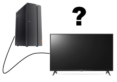 Hoe sluit ik mijn PC aan opTY