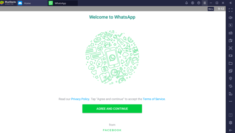Android Emulator WhatsApp