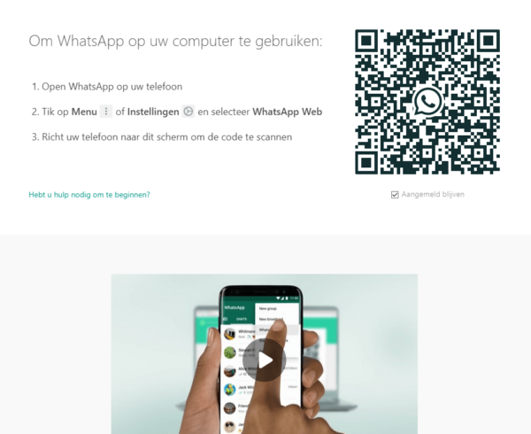 Hoe gebruik ik WhatsApp op mijn PC